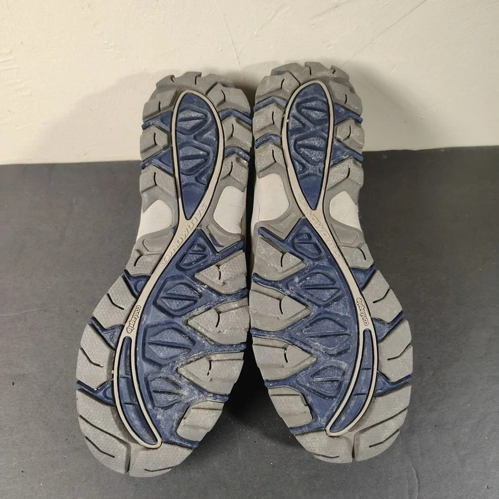 Salomon Sandals Men 11 Blue Mesh Techamphibian Trail Hiking Shoes 872893